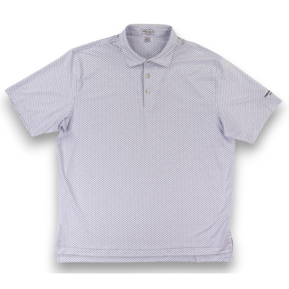 Peter Millar Polo Shirt Mens XL Anchor Summer Comfort Indian Wells Golf Resort